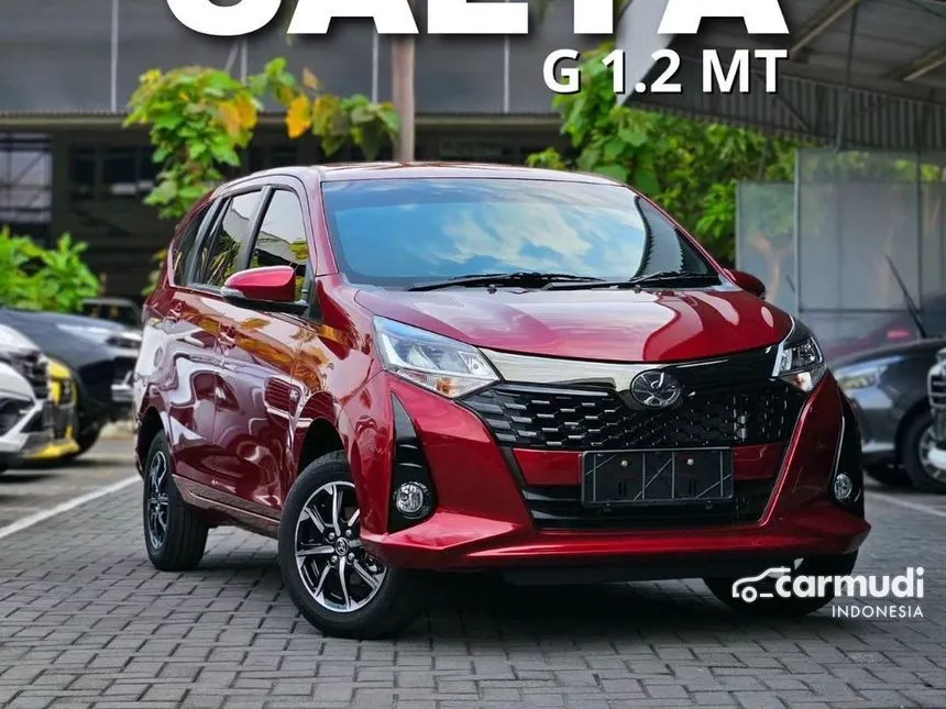 Jual Mobil Toyota Calya 2024 G 1.2 di Banten Manual MPV Merah Rp 158.800.000