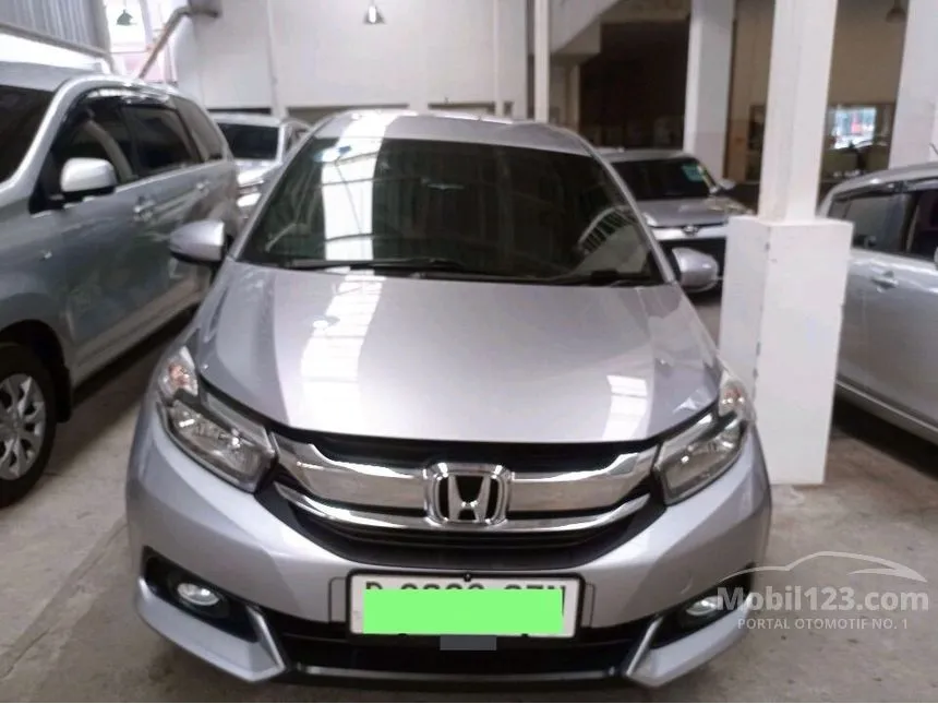 Jual Mobil Honda Mobilio 2017 E 1.5 di Banten Automatic MPV Silver Rp 147.000.000