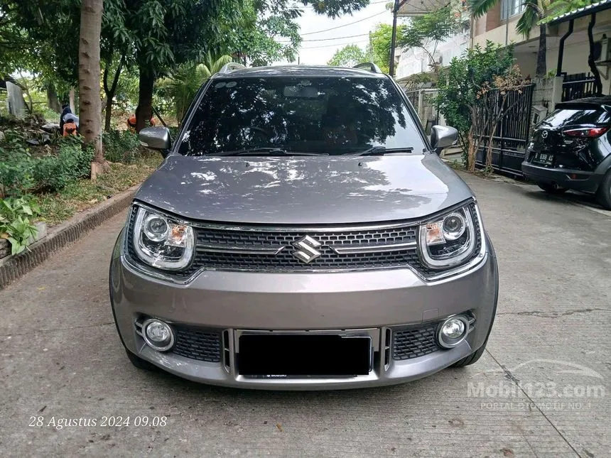 Jual Mobil Suzuki Ignis 2017 GX 1.2 di DKI Jakarta Automatic Hatchback Abu