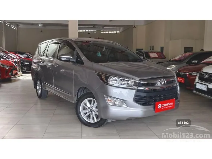 Jual Mobil Toyota Kijang Innova 2018 G 2.4 di Jawa Barat Automatic MPV Abu