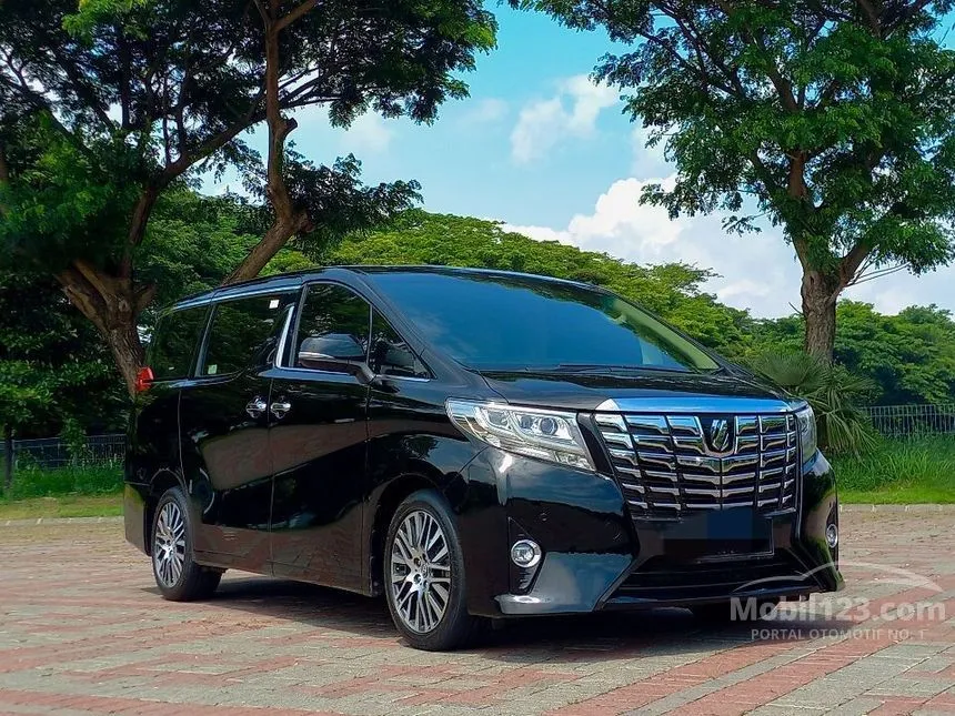 Jual Mobil Toyota Alphard 2017 G 2.5 di Jawa Timur Automatic Van Wagon Hitam Rp 785.000.004