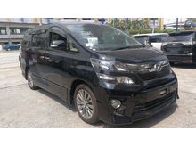 2013 Toyota Vellfire 2.4 Z GOLDEN EYE (2 POWER DOOR, POWER BOOT)