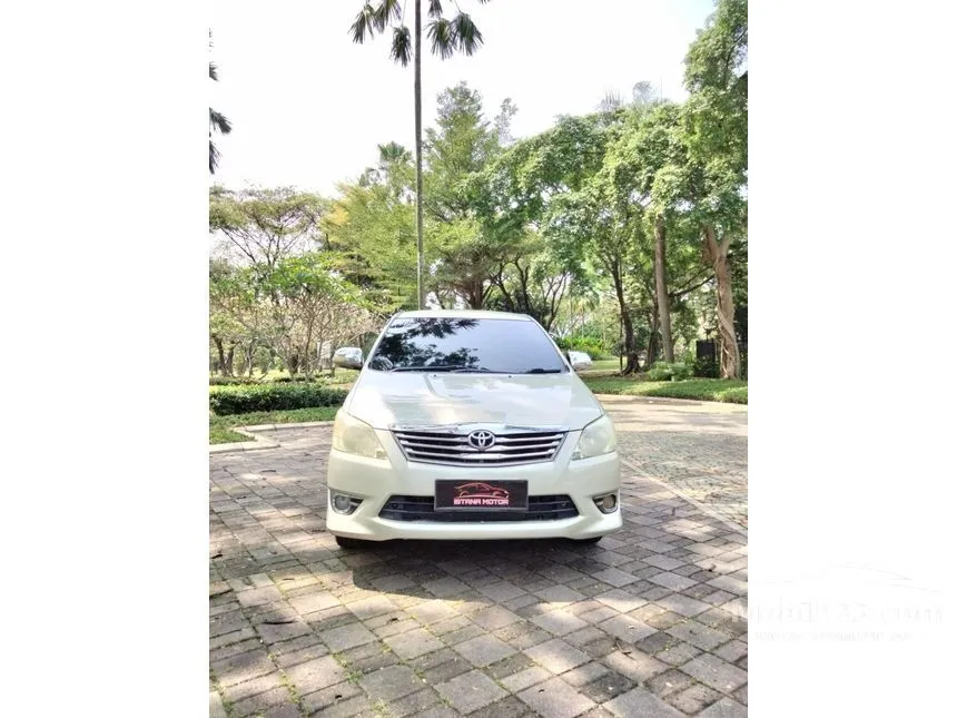 Jual Mobil Toyota Kijang Innova 2012 G 2.5 di Banten Automatic MPV Silver Rp 190.000.000