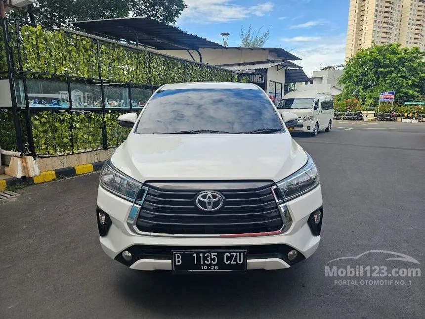 Jual Mobil Toyota Kijang Innova 2021 G 2.4 di DKI Jakarta Automatic MPV Putih Rp 338.000.000