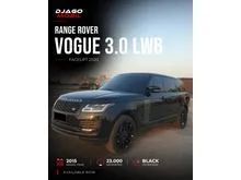 2015 Land Rover Range Rover 3.0 Vogue SUV LWB Facelift Black on Brown Hitam RR