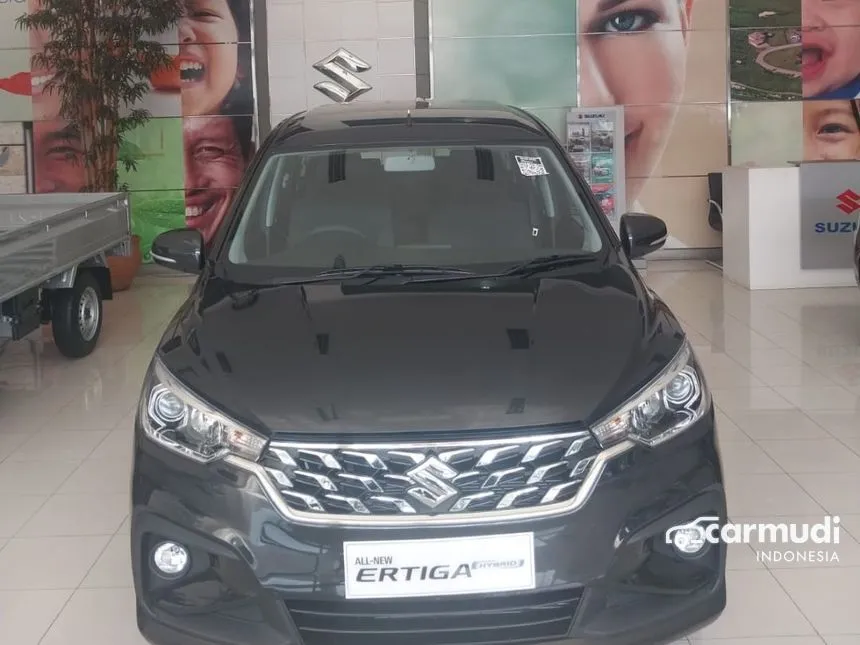 Jual Mobil Suzuki Ertiga 2024 GX Hybrid 1.5 di Jawa Barat Automatic MPV Hitam Rp 246.995.000