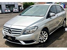 Mercedes-Benz Mercy B200 2012 Silver AT Garansi Mesin 30hr