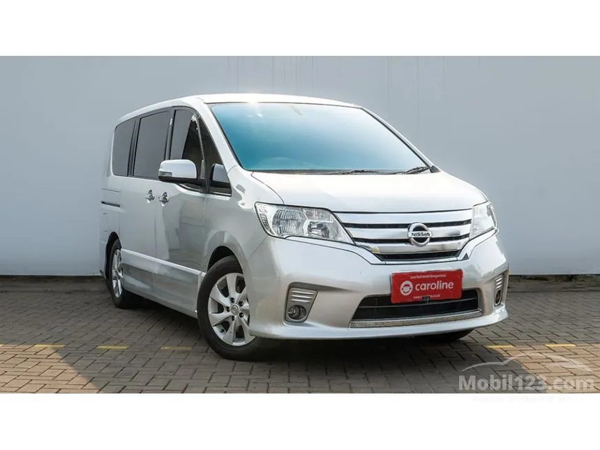 Jual Mobil Nissan Serena 2013 Highway Star 2.0 di Banten Automatic MPV Silver Rp 137.000.000
