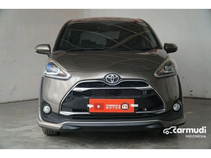 Jual Mobil Toyota Sienta 2017 Q 1.5 di Jawa Barat Automatic MPV Coklat Rp 171.000.000