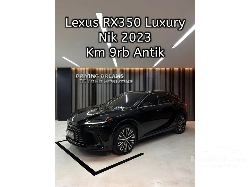 Jual Mobil Lexus RX 350h 2023 Luxury 2.5 di DKI Jakarta Automatic SUV Hitam Rp 1.425.000.000
