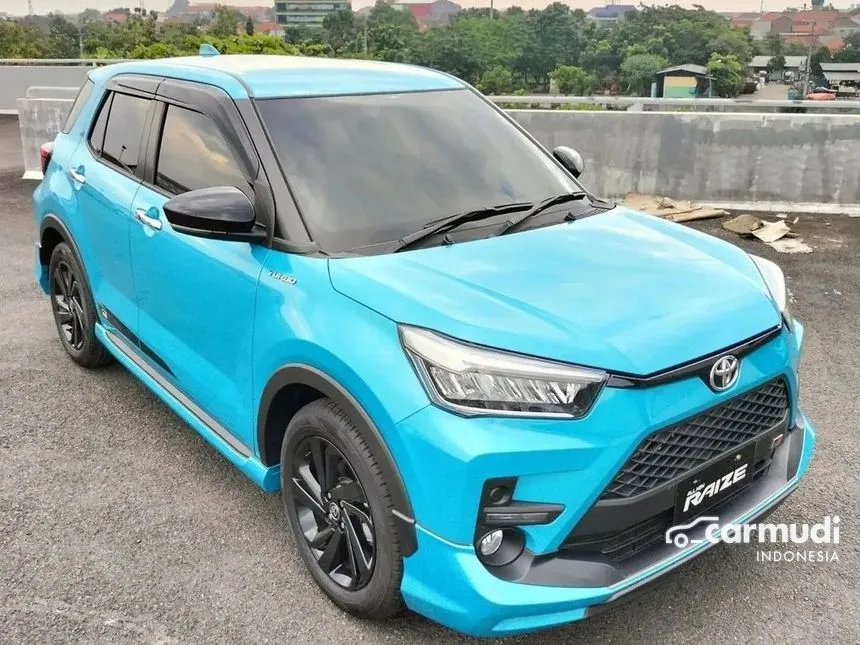 Jual Mobil Toyota Raize 2024 GR Sport 1.0 di Banten Automatic Wagon Biru Rp 233.300.000