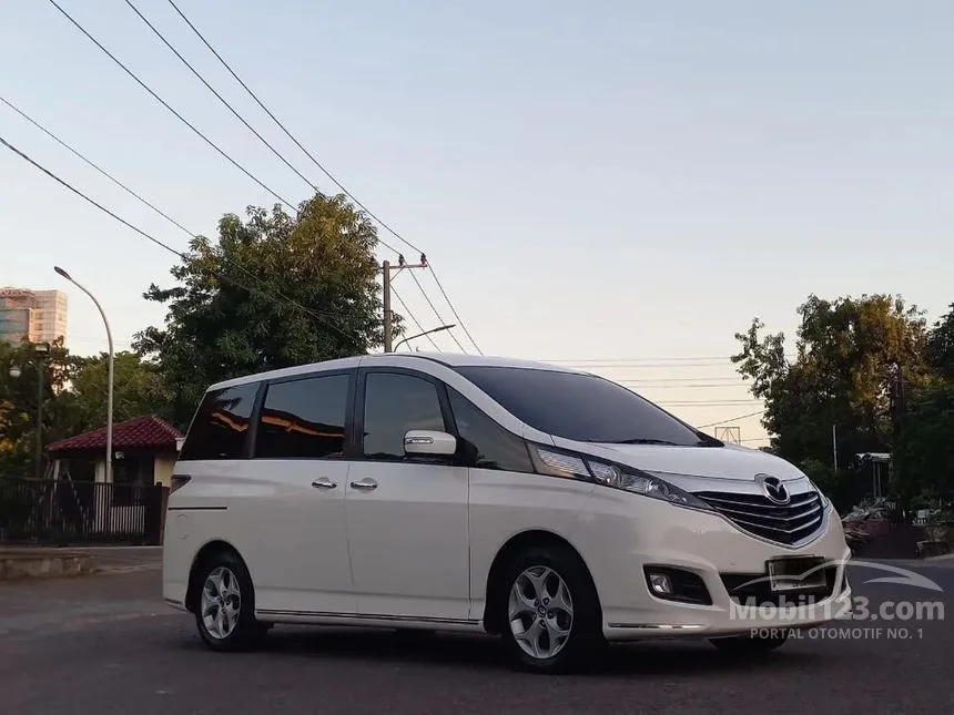 Jual Mobil Mazda Biante 2017 2.0 SKYACTIV A/T 2.0 di Jawa Timur Automatic MPV Putih Rp 202.000.008