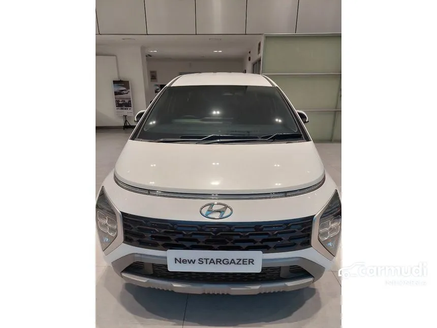 Jual Mobil Hyundai Stargazer 2024 Prime 1.5 di DKI Jakarta Automatic Wagon Putih Rp 290.000.000