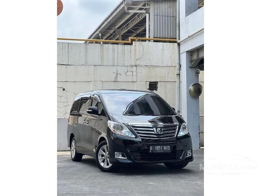 Jual Mobil Toyota Alphard 2012 G 2.4 di DKI Jakarta Automatic MPV Hitam Rp 295.000.000