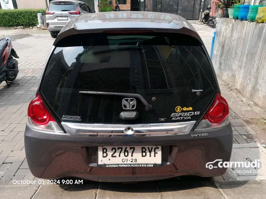 2018 Honda Brio Satya E Hatchback