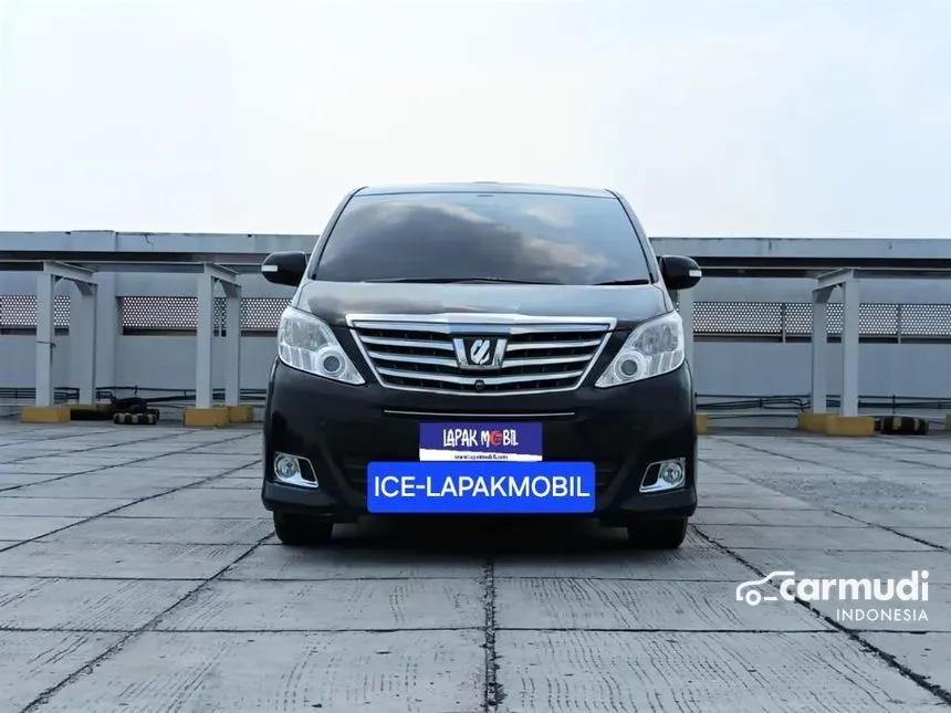 Jual Mobil Toyota Alphard 2012 G 2.4 di DKI Jakarta Automatic MPV Hitam Rp 26.800.000