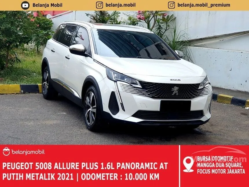 Jual Mobil Peugeot 5008 2021 Allure Plus 1.6 di DKI Jakarta Automatic MPV Putih Rp 452.000.000