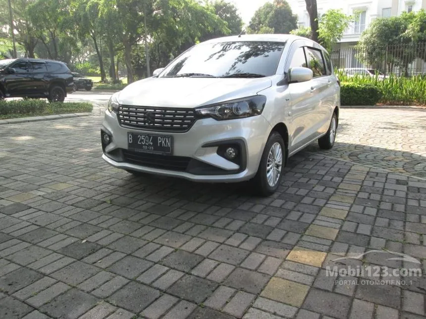 Jual Mobil Suzuki Ertiga 2019 GL 1.5 di Banten Automatic MPV Silver Rp 158.000.000