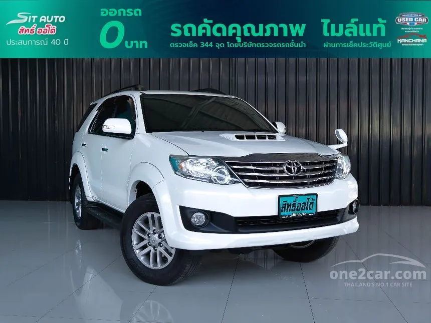 2012 Toyota Fortuner V SUV