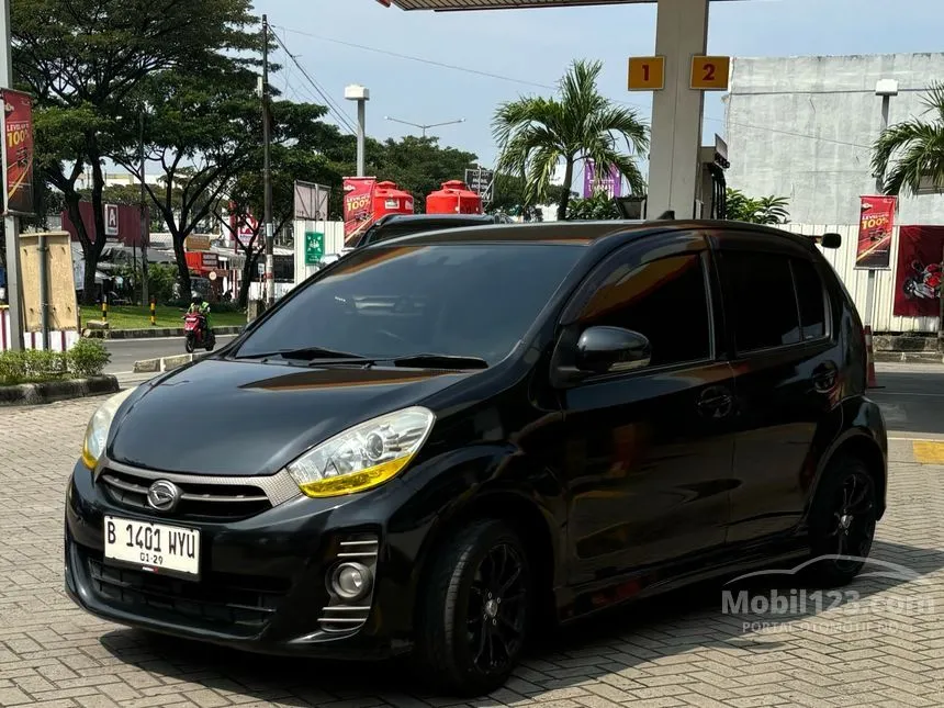 Jual Mobil Daihatsu Sirion 2013 D FMC 1.3 di Banten Manual Hatchback Hitam Rp 85.000.000