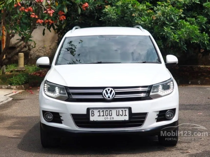 Jual Mobil Volkswagen Tiguan 2013 TSI 1.4 di Banten Automatic SUV Putih Rp 130.000.000