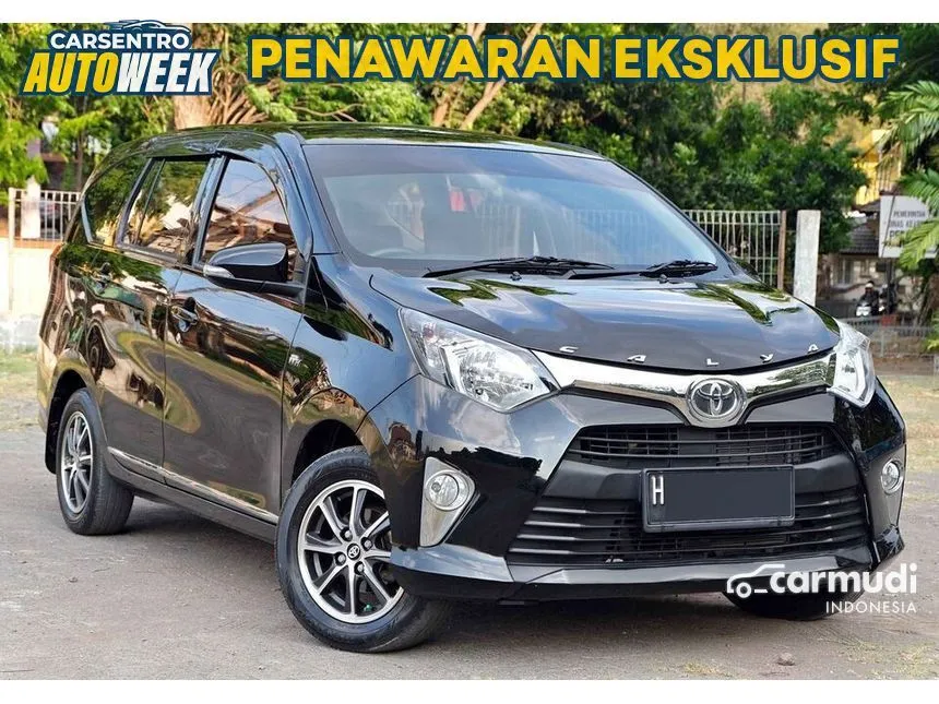 Jual Mobil Toyota Calya 2017 G 1.2 di Jawa Tengah Manual MPV Hitam Rp 110.000.000