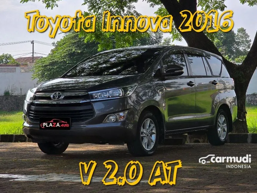 Jual Mobil Toyota Kijang Innova 2016 V 2.0 di DKI Jakarta Automatic MPV Abu