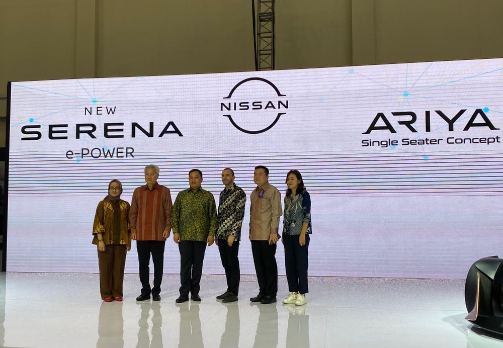 Nissan Memperkenalkan Dua Mobil di GIIAS 2023: Serena e-POWER dan Ariya Single Seater Konsep
