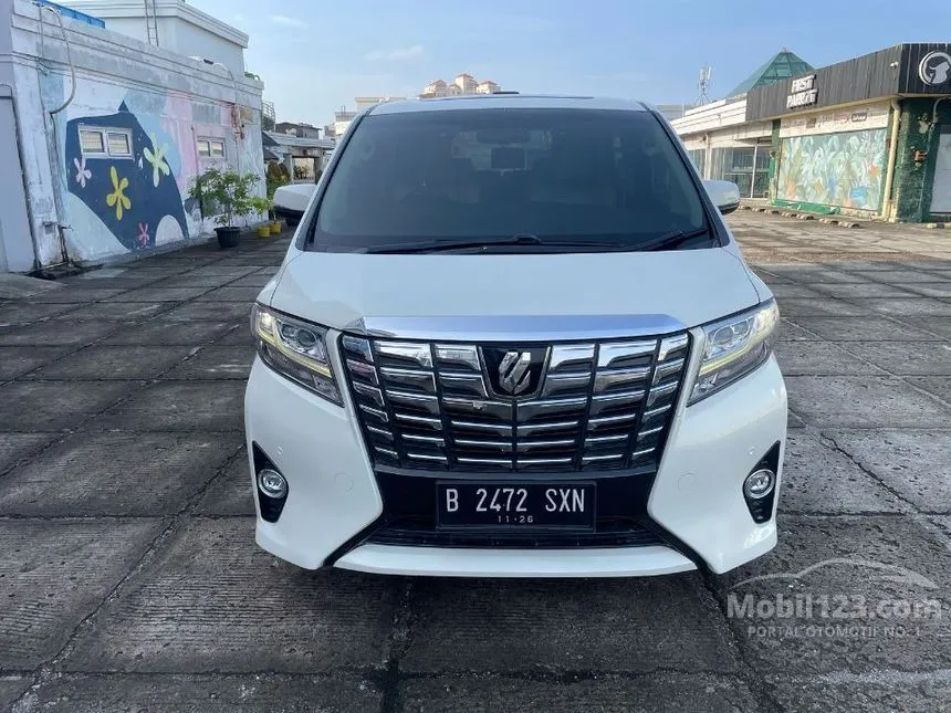 Jual Mobil Toyota Alphard 2016 G 2.5 di DKI Jakarta Automatic MPV Putih Rp 530.000.000