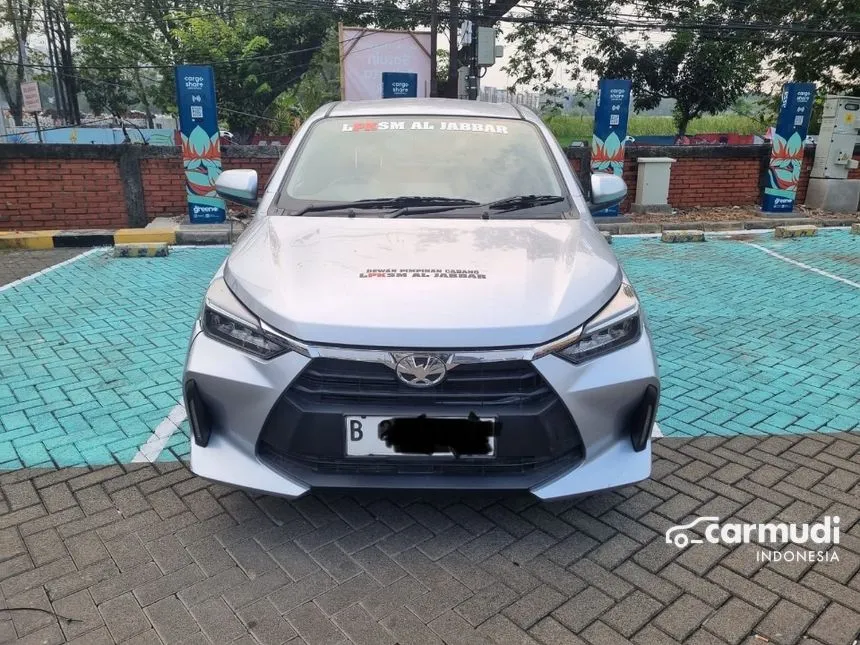 Jual Mobil Toyota Agya 2023 G 1.2 di Jawa Barat Manual Hatchback Silver Rp 115.000.000