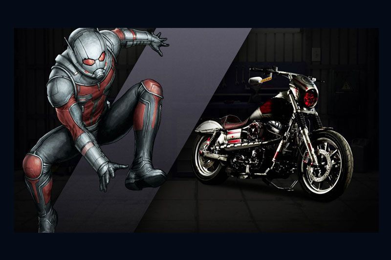 Motor-motor Keren Hasil Kolaborasi Harley-Davidson dan Marvel