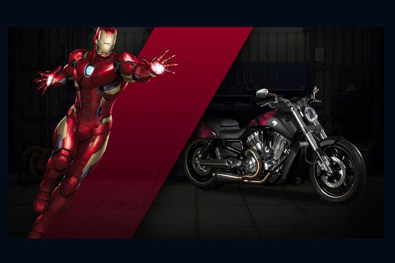 Motor-motor Keren Hasil Kolaborasi Harley-Davidson dan Marvel 6