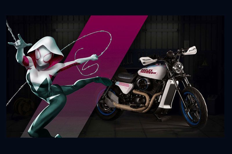 Motor-motor Keren Hasil Kolaborasi Harley-Davidson dan Marvel 7