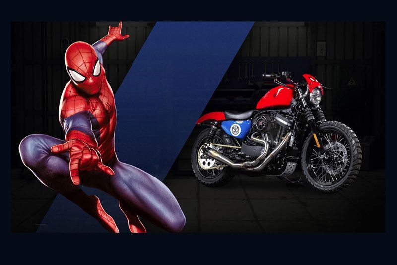 Motor-motor Keren Hasil Kolaborasi Harley-Davidson dan Marvel 8
