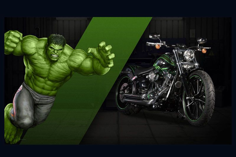 Motor-motor Keren Hasil Kolaborasi Harley-Davidson dan Marvel 9