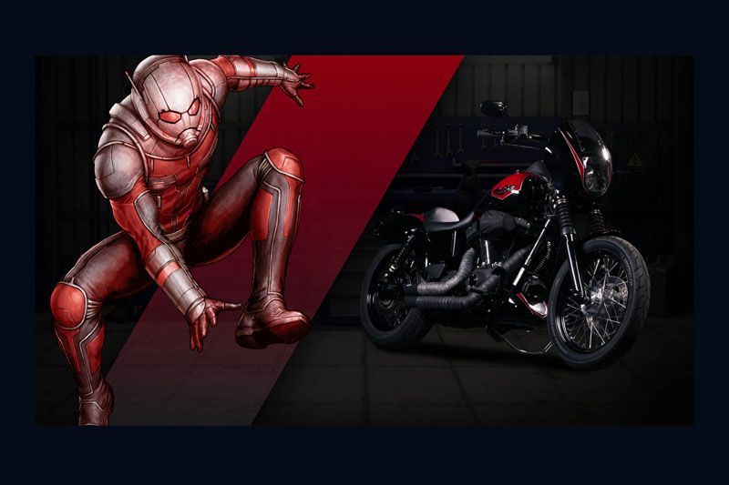 Motor-motor Keren Hasil Kolaborasi Harley-Davidson dan Marvel 2
