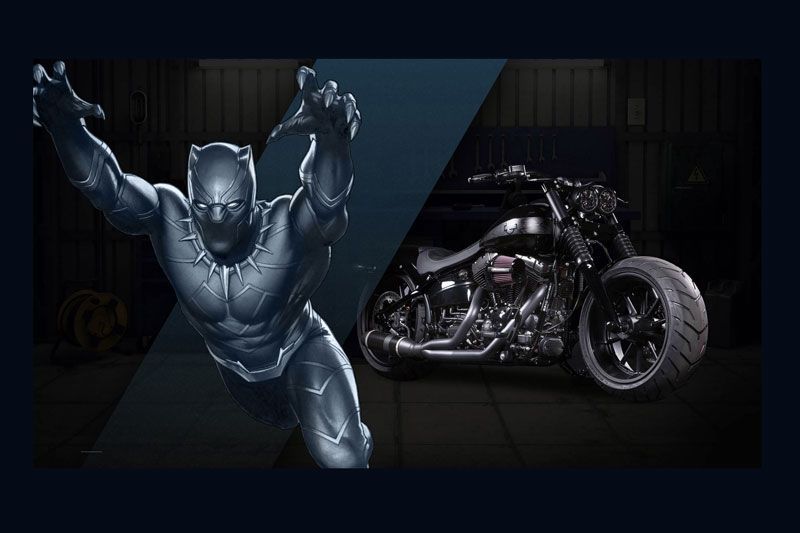 Motor-motor Keren Hasil Kolaborasi Harley-Davidson dan Marvel 3