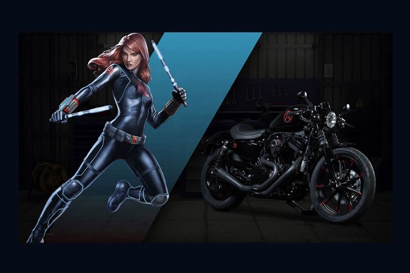 Motor-motor Keren Hasil Kolaborasi Harley-Davidson dan Marvel 4