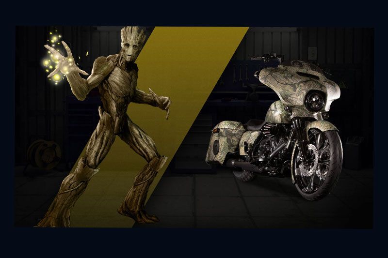 Motor-motor Keren Hasil Kolaborasi Harley-Davidson dan Marvel 5