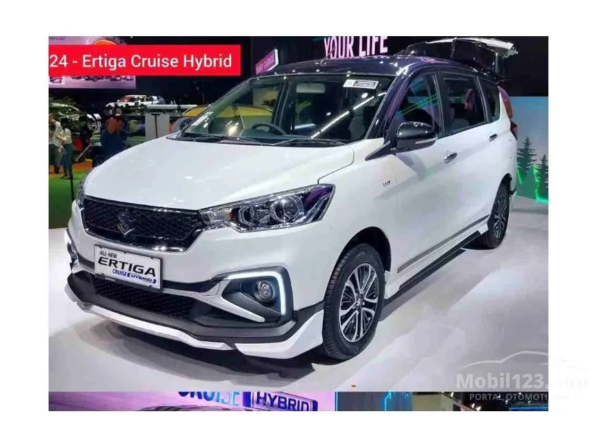Jual Mobil Suzuki Ertiga 2024 Hybrid Cruise 1.5 di Banten Automatic MPV Putih Rp 235.000.000