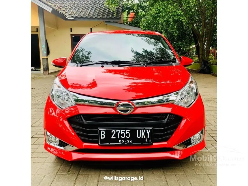 Jual Mobil Daihatsu Sigra 2019 R Deluxe 1.2 di Jawa Barat Manual MPV Merah Rp 128.000.000