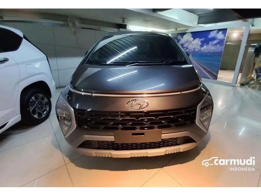 Jual Mobil Hyundai Stargazer 2024 Prime 1.5 di Jawa Barat Automatic Wagon Abu