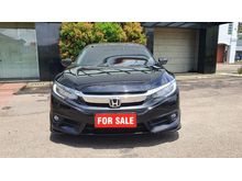 Honda Civic Turbo 1.5 Cvt ES Sedan AT 2016 Hitam - Tangan Pertama - Service Record Resmi - TDP 72 JUTA - BEST DEAL