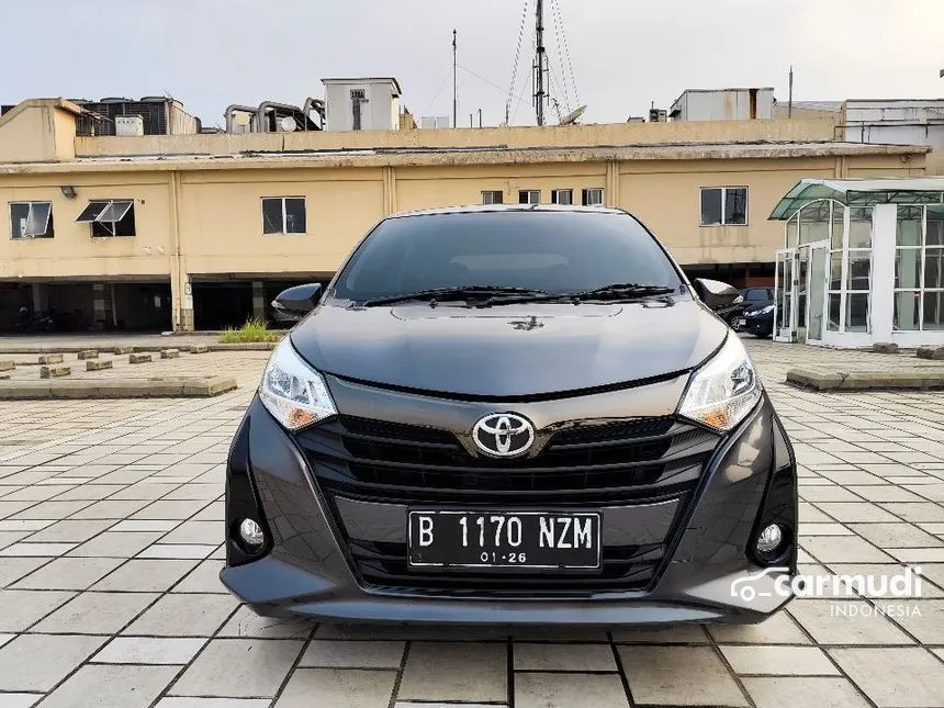 Jual Mobil Toyota Calya 2020 G 1.2 di Banten Automatic MPV Abu