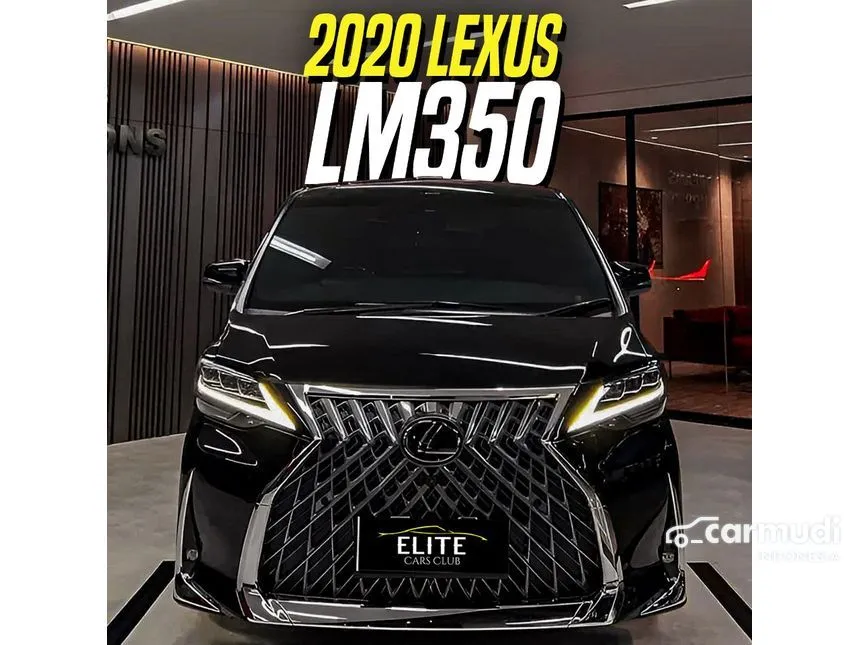 Jual Mobil Lexus LM 350 2020 4 Seater 3.5 di DKI Jakarta Automatic MPV Hitam Rp 1.195.000.000