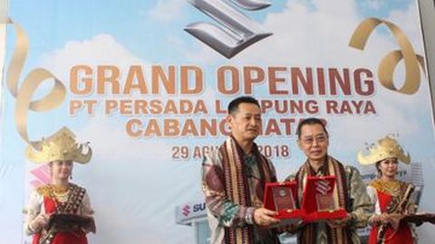 Suzuki Resmikan Dealer Baru di Lampung Selatan