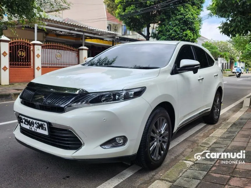 Jual Mobil Toyota Harrier 2014 2.0 di DKI Jakarta Automatic SUV Putih Rp 327.000.000