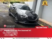 2020 Mazda CX-3 2.0 Pro SUV CX3 Sunroof AT 2020/2021 [ GARANSI 5TH ]