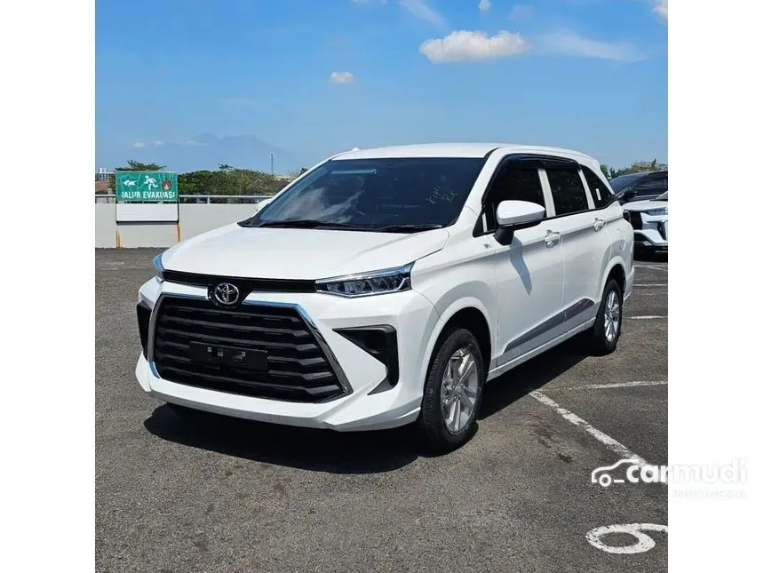 Jual Mobil Toyota Avanza 2024 E 1.3 di Banten Manual MPV Putih Rp 125.700.000