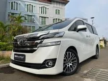 2017 Toyota Vellfire 2.5 G Van Wagon Reg.2018 White On Black Km40rb Record Pilot Seat PBD #AUTOHIGH #MUST BUY